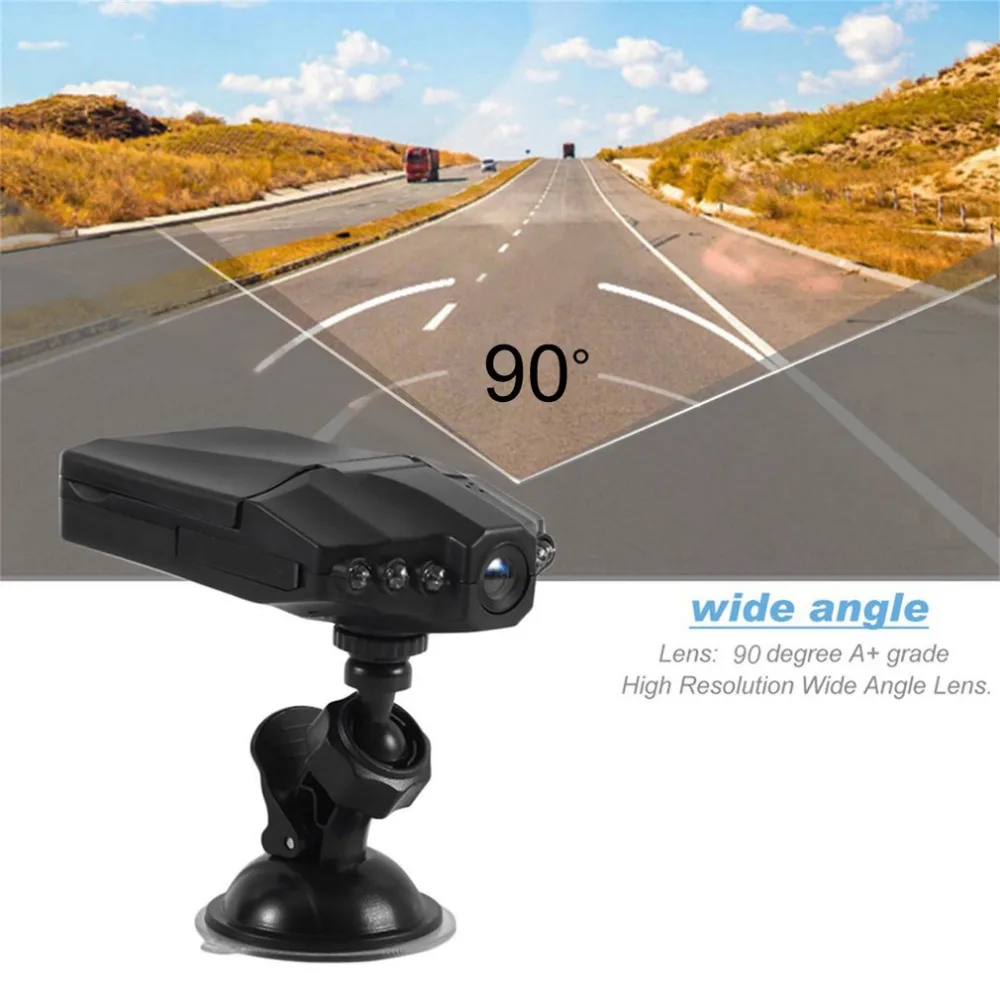 

Professional Universal 2.5 Inch Full 1080P Car DVR Vehicle Camera Video Recorder Dash Camera Infra-Red Night Vision Black