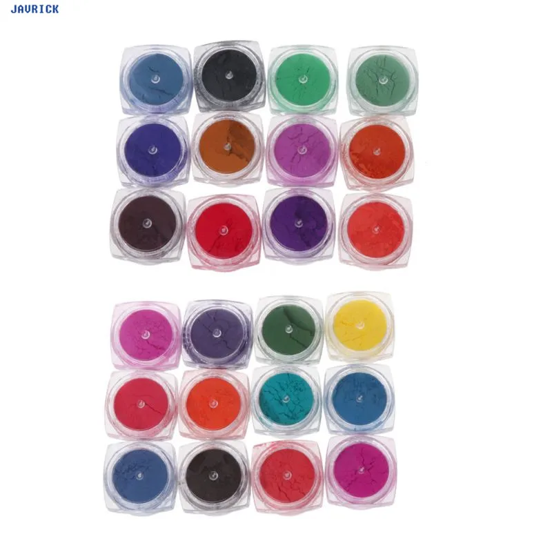 

JAVRICK Thermochromic Pigment Activated at 31 Celsius Nail Powder Color Change Slime Jewelry