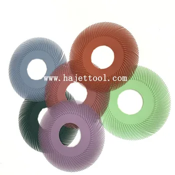 

Free Shipping Jewelry Tools Radial Bristle Brush 6" 3M Bristle Discs Grit 80# 120# 220# 2pc Plastic adaptors Free 100pcs/lot