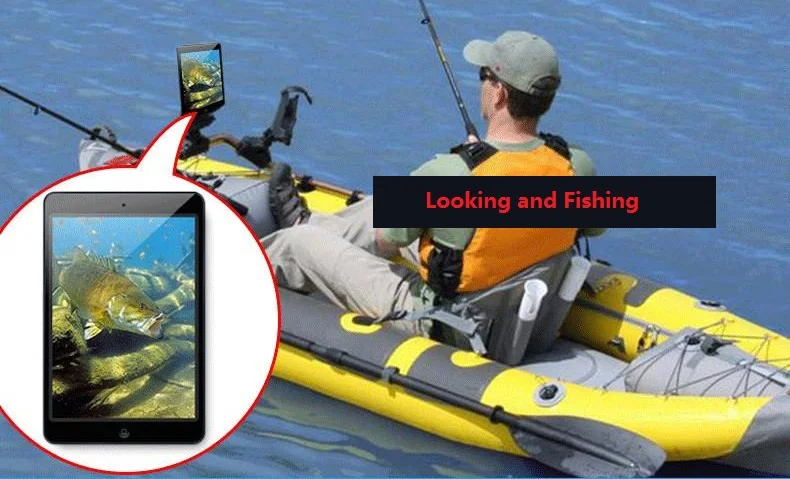 Portátil wi fi pesca finder inspeção hd