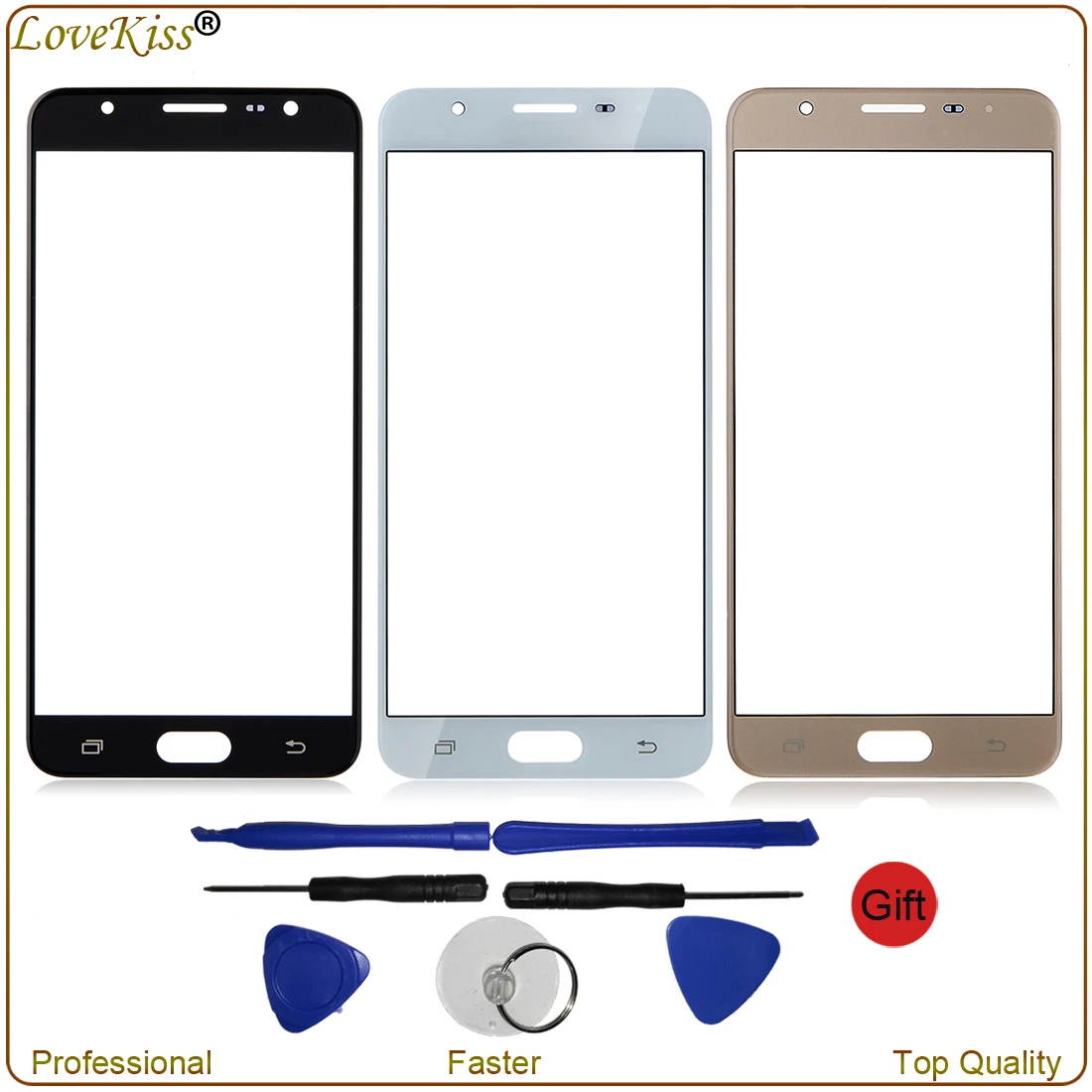 Новое переднее внешнее стекло для Samsung Galaxy J5 Prime G570F On5 2016 G570 сенсорный экран крышка