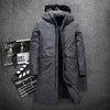 Warm Thick winter down jacket men brand clothing Top quality X-Long Male White duck down coat M-3XL ► Photo 1/5