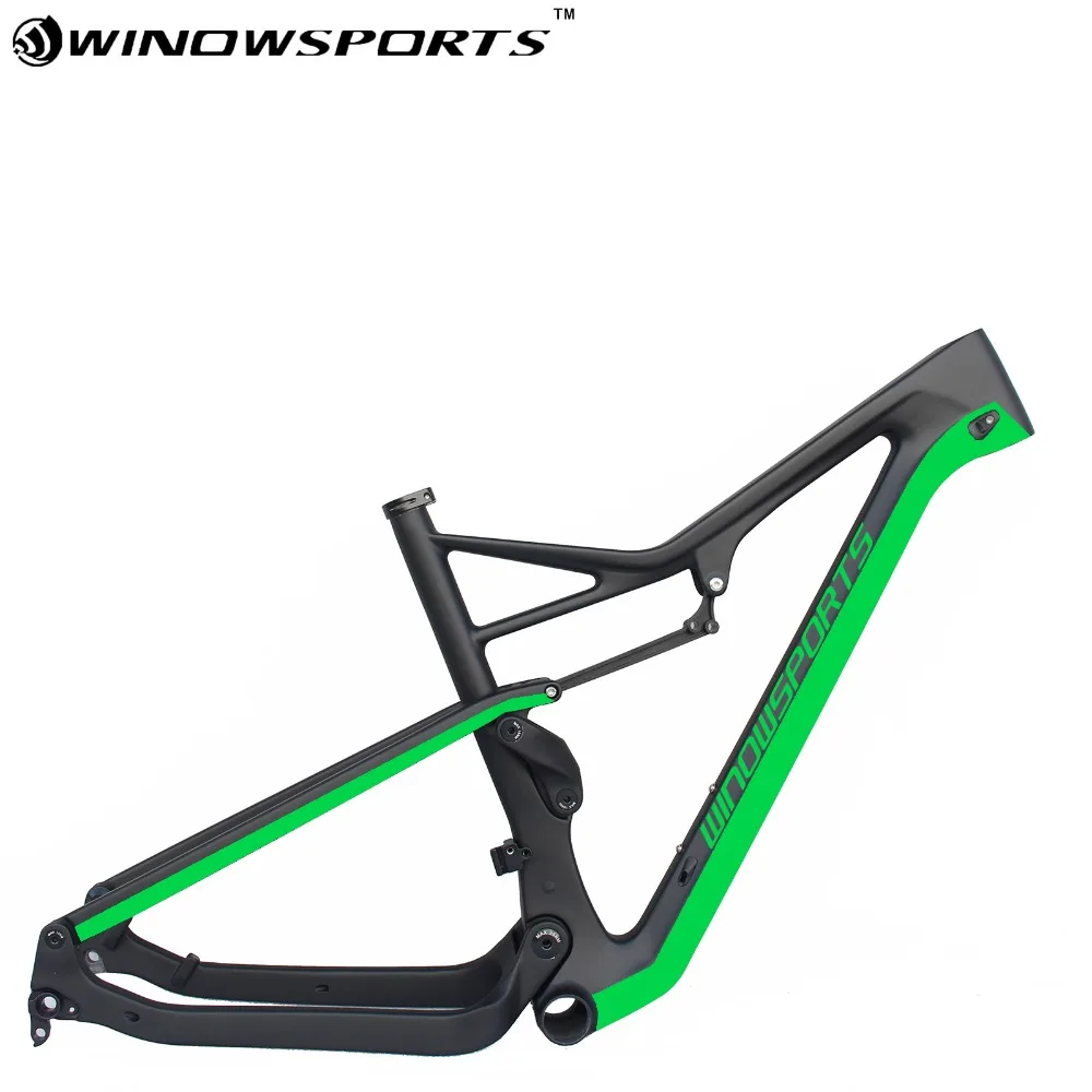 29er Boost полная подвеска рама карбоновая для горного велосипеда 148*12 XC Размер