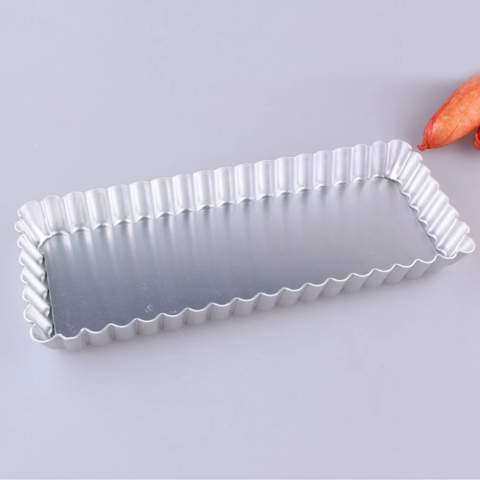 

Rectangular Detachable bottom chrysanthemum pie baking plate,cake mold