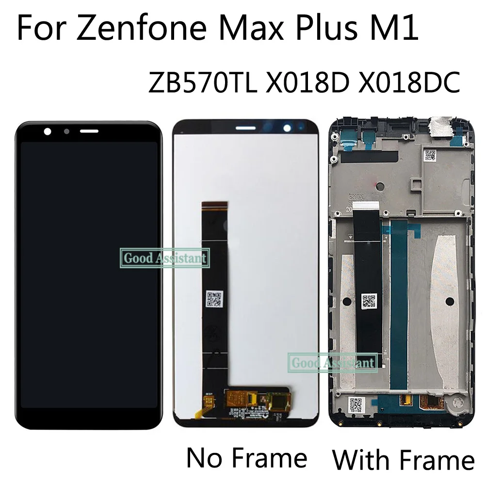 Original 5.7 inch For Asus Zenfone Max Plus M1 ZB570TL X018D X018DC LCD Display + Touch Screen Digitizer Assembly With Frame | Мобильные