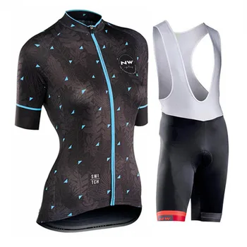 

2019 Pro Team Summer Women Cycling Jersey Short Sleeve Sets Clothes Outdoor Mountain Road Bicycle Triathlon Cycling Jersey Sets