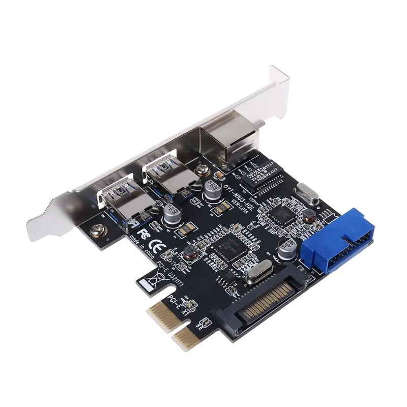 

USB3.0 Ethernet Adapter 3 HUB port 10/100/1000 Mbps PCI-E to RJ45 of Gigabit LAN Network Usb Technical
