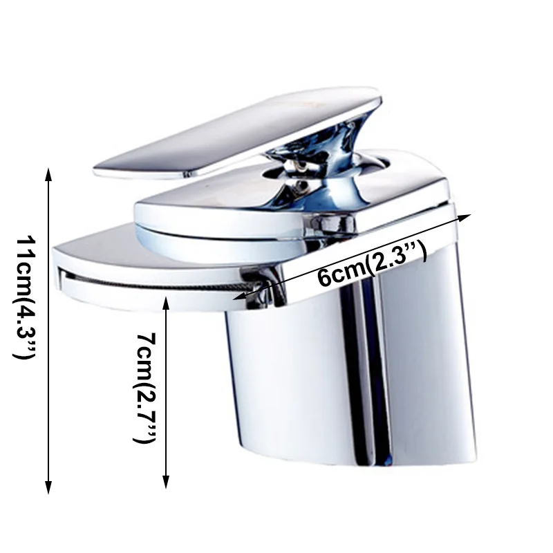 Basin-Faucet-Waterfall-spout-single-handle-Chrome-Finish-Drain-Solid-brass-para-bathroom-mixer-water-tap (2)