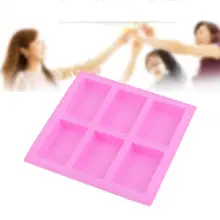 Хорошее качество силиконовый кубик льда конфеты шоколадный торт печенье мыло в виде кекса формы DIY Плесень