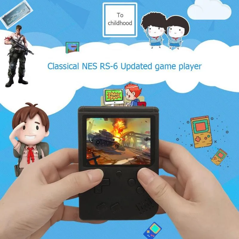 Coolbaby ретро мини 2 Rs 6A портативная игровая консоль эмулятор встроенный 168 игр