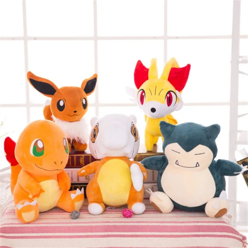 Высокое качество Mew Рисунок Плюшевые игрушки куклы Gengar Charmander Bulbasaur Jigglypuff игрушка