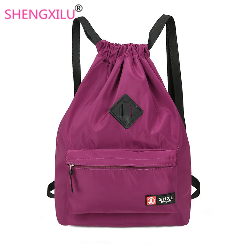 

Shengxilu Preppy Style Women Casual Rucksacks 2019 Summer Candy Color Girls Backpack Multi-functional Brand Logo Women Bags
