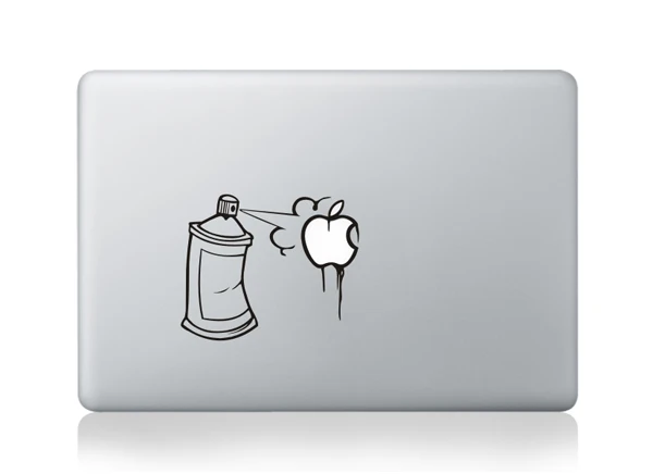 Для Mac book AIR Pro 13 11 дюймов retina 15," Забавные черные наклейки Виниловая наклейка для ноутбука чехол для Macbook Pro 13 15 Touch bar - Цвет: MB black-Part C (59)