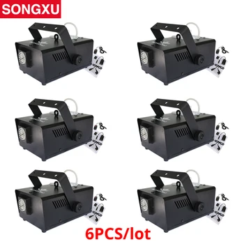 

6 pc a lot 900w Fogger Machine LED Fog Machine Stage Special effect machine for Stage KTV DJ Party Disco Light/SX-FM900