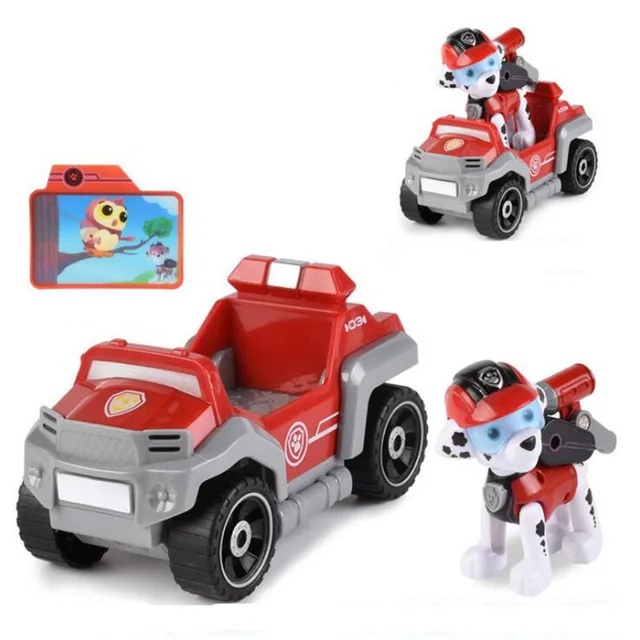 1 Paw Patrol игрушки для собак полный набор командный центр самолет яхта паром трекер Райдер Patrulla Canina фигурки Juguetes детей - Цвет: 1