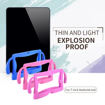 

Universal Soft Silicone Gel Cover Case for 7 Inch Cute E-Books Protective Case Cover New Tablet 7 Case For Kids Children