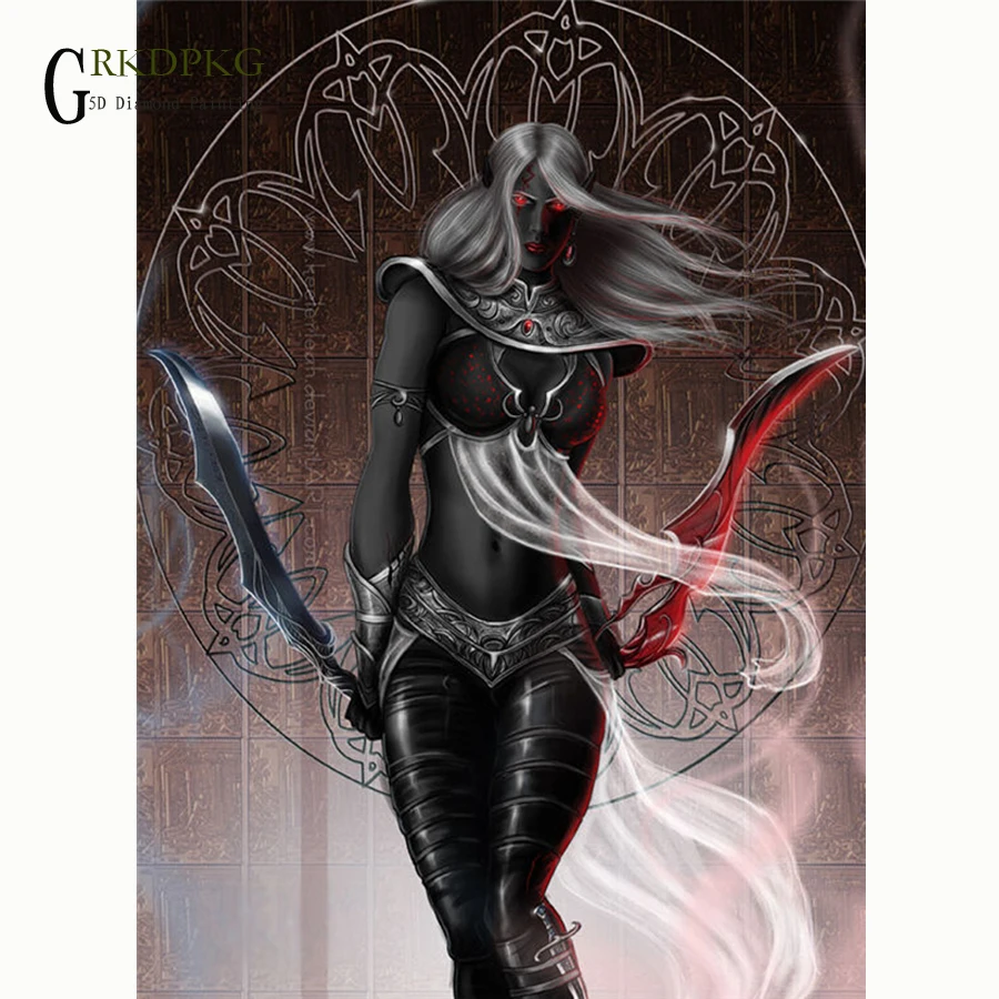 

assassin gift Diamond Painting Cross Stitch Embroidery Diamond Mosaic Picture Rhinestones Craft Needlework Wedding decoration