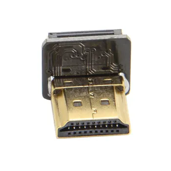 

Jimier CYFPV 90 Degree Down Angled HDMI Type A Male Connector for FPV HDTV Multicopter Aerial Photography