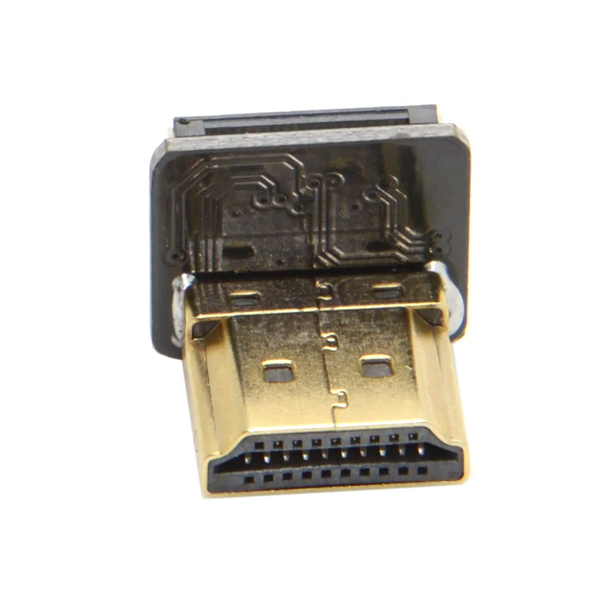 

Zihan CYFPV 90 Degree Down Angled HDMI Type A Male Connector for FPV HDTV Multicopter Aerial Photography