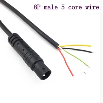 

Car wire reversing camera line Car 8P 5-core wire head back extension