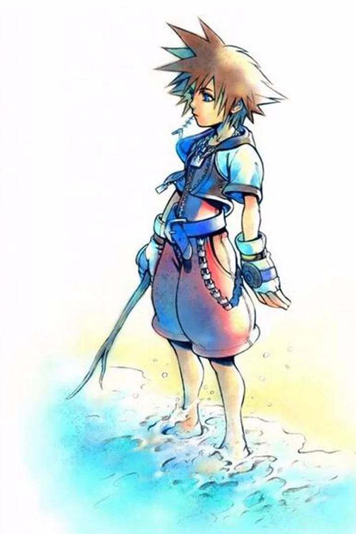 3012 Kingdom Hearts Boy 1 2 Game Classic Wall Sticker Art Poster For Home Decor Silk Canvas Painting Art Poster Posters Boyskingdom Hearts Poster Aliexpress