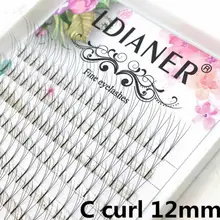 Индивидуальные Накладные ресницы 6D волна норка 0,07 C черные шелковые ресницы для наращивания SP28 Прямая поставка