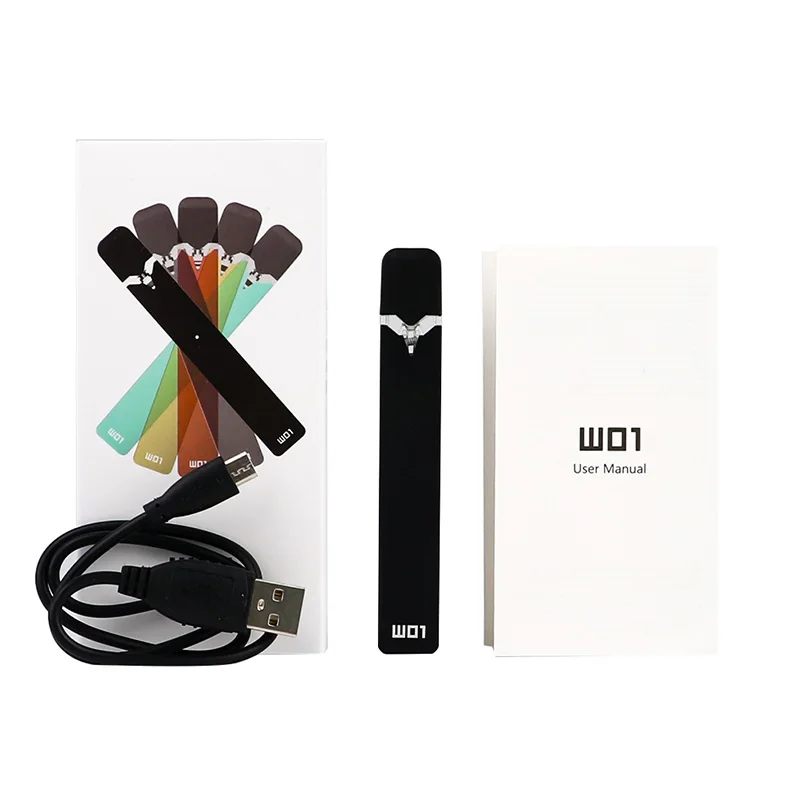 Новейший оригинальный OVNS W01 Pod Vape комплект Светодиодный индикатор мощности