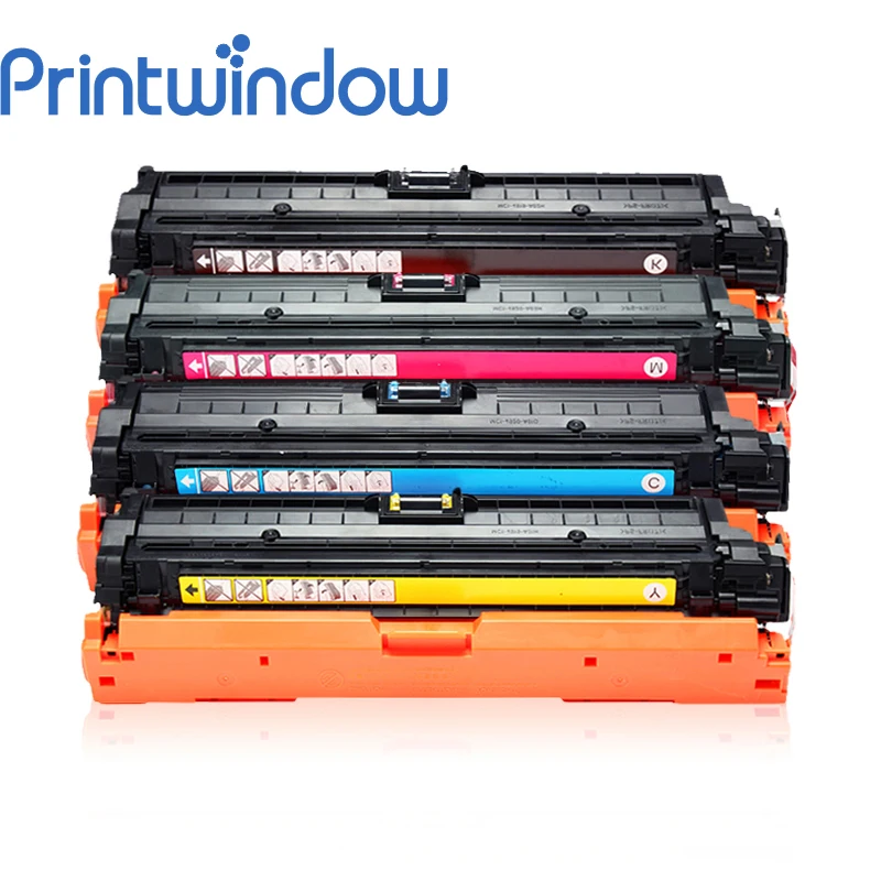 

Printwindow Compatible Toner Cartridge CE270A CE271A CE272A CE273A for HP CP5525/5525N/5525DN 4X/Set