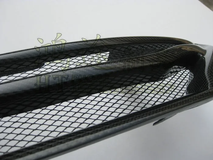 Передняя Автомобильная решетка из углеродного волокна для Nissan Tiida Versa;