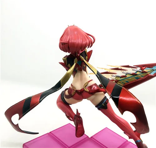 17 Anime Action Figure Xenoblade 2 Chronicles Game Fate Over Pyra Hikari Fighting Ver Pvc Collection Figures Toy with gift (7)