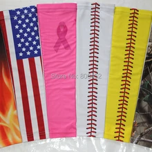 Супермен Бейсбол Баскетбол Спорт сжатия Dri-Fit рукав