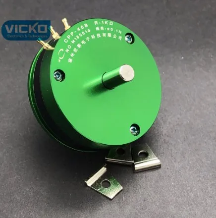 

[VK] CPP-35 both sides unilateral (center axis) precision conducting plastic potentiometer Angle sensor 1k 2k 5k 10k SWITCH