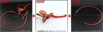 

Motorcycle Hydraulic Clutch Brake Master Cylinder Clutch Rod Brake Pump 1200mm Brake fluid hose sets