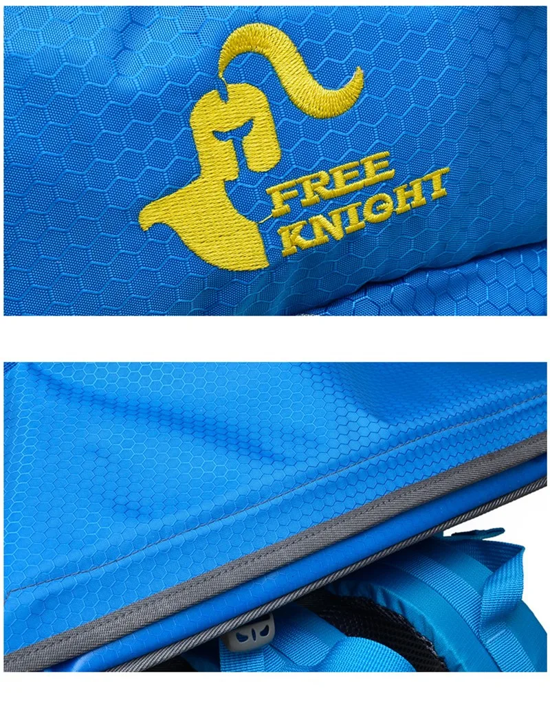 Free Knight 50L Sport Bags Hiking Backpack Waterproof Nylon Women Men Big Capacity Outdoor Mountaineering Travel Backpacks Bag