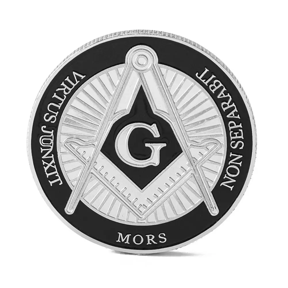 

Non-currency Gold-plated Iron Commemorative Collection Coin Art Collection Souvenir Gift Masonic Joint Commemorative Coin