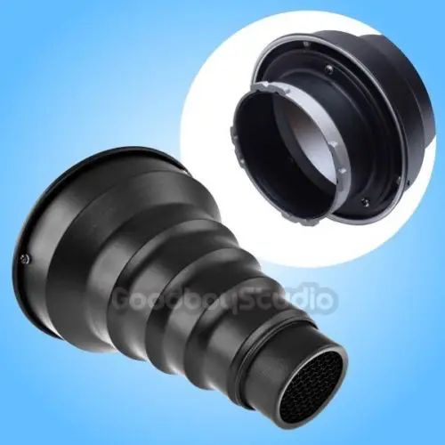 

Conical Snoot Honeycomb Grid for Multiblitz Varilux Variolite Strobe Flash (A)