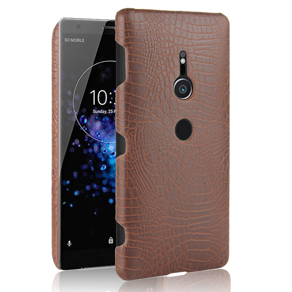 Кожаный чехол для Sony Xperia XZ2 Dual H8216 H8276 H8266 H8296 телефона с Бампером XA 2 H 8266 8296 PC рамка