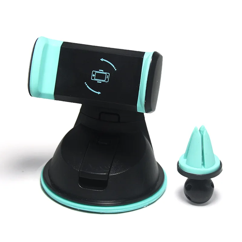 

360 Rotation Universal Air Vent + Dashboard Windshield 2 in 1 Car Holders Car Phone Holder For Mobile Phone Stand
