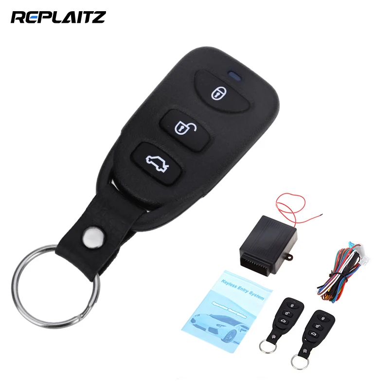 

Universal Car Remote Central Locking Kit Door Lock Unlock 433.92MHz Air Lock Window Up Keyless Entry System