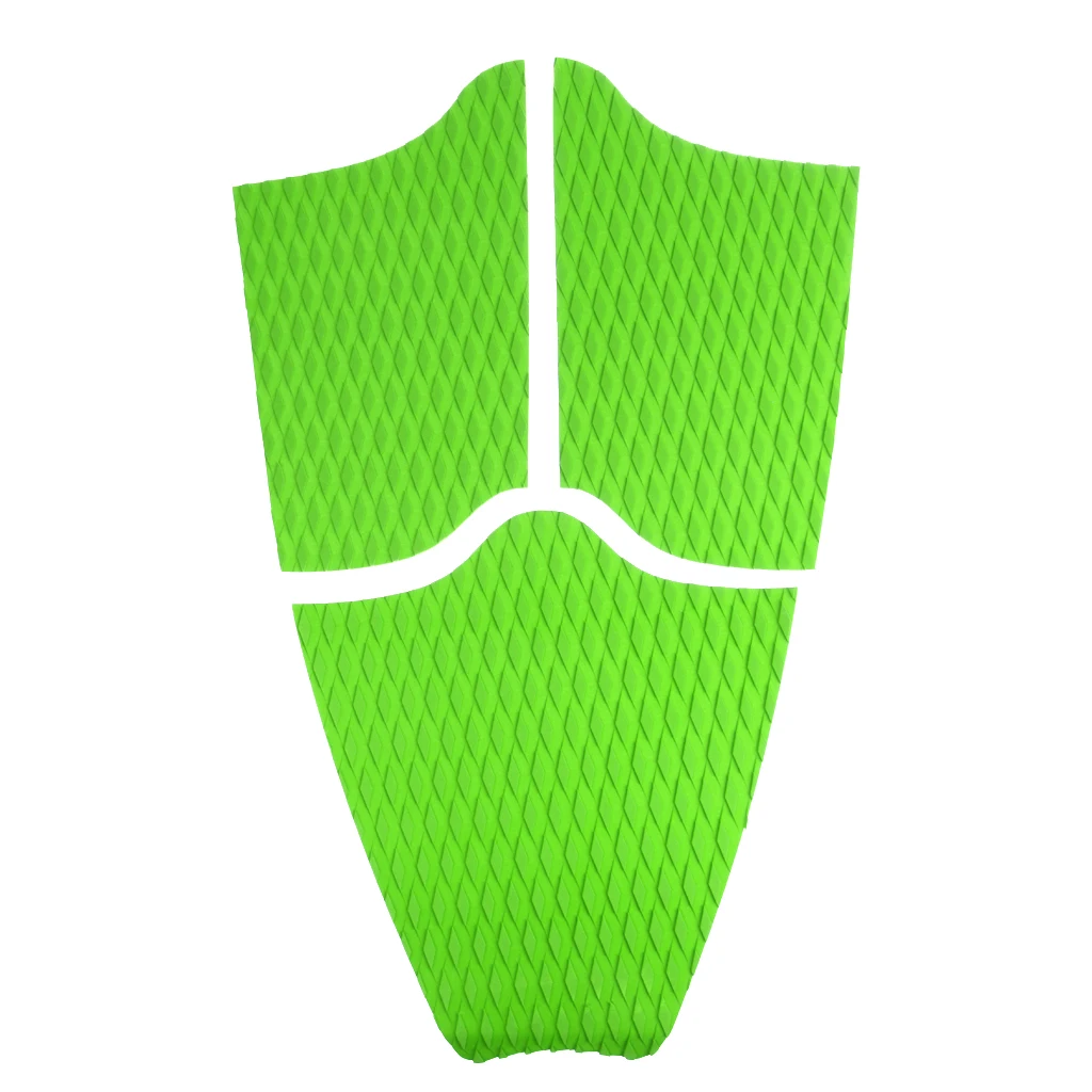 Drable 9 Pieces / Set Diamond Surfboard Full Deck Traction Pad Tail Grips for Surfing Longboard Kiteboard Accessories