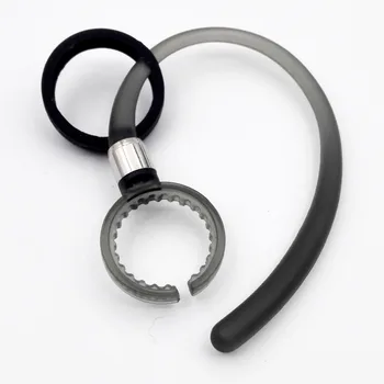 

360 degree rotating PC + silicone ear hook for 10-12mm Bluetooth headset earphone headphone accessories ear hanging 10.5mm