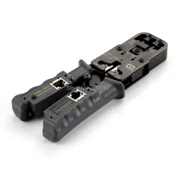 

Multifunction RJ45/RJ11/RJ9 6P/DEC 4P 8P/10P TL-022 Network Cable Crimper Tool and Tester