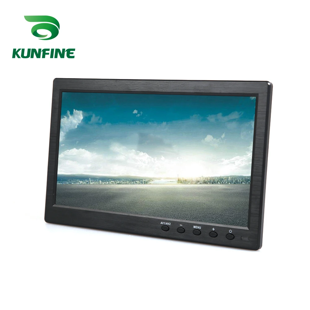 Car Styling 12V-24V 10.1 inch TFT LCD Touch Screen Car Headrest Display Monitor Rear View Display for Rearview Reverse Backup Camera Car TV Display (5)