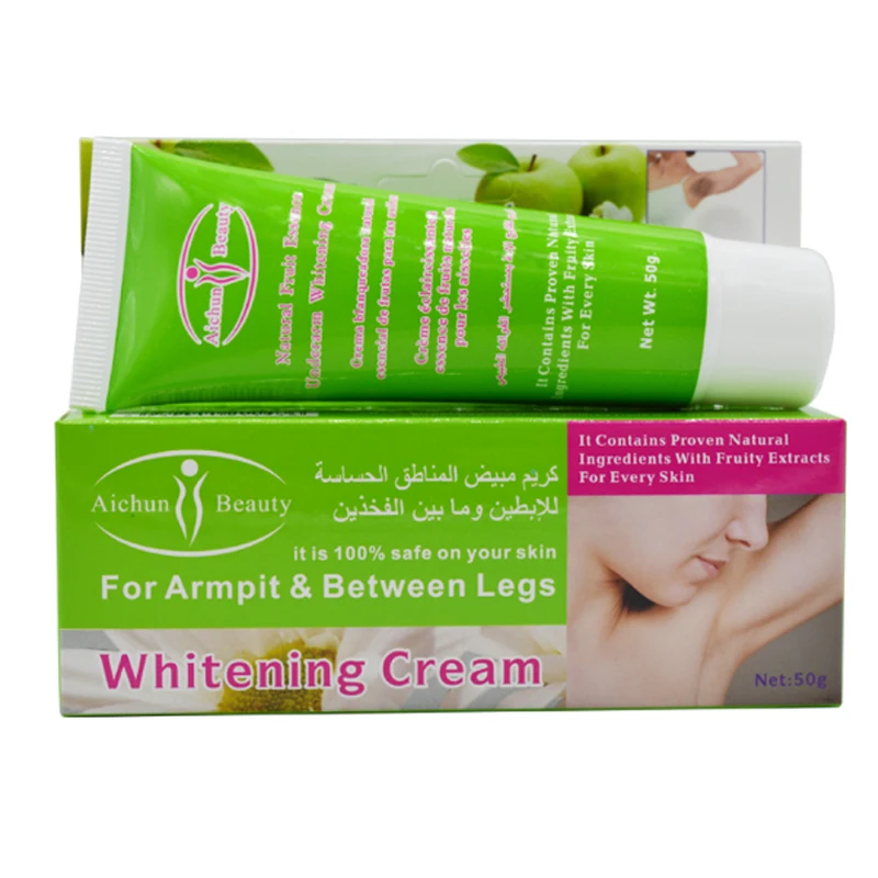 

Aichun 50g Whitening Cream Body Dark Skin Armpit Knee Lightening Bikini Underarm Inner Thigh Hot High Quality Boday Cream