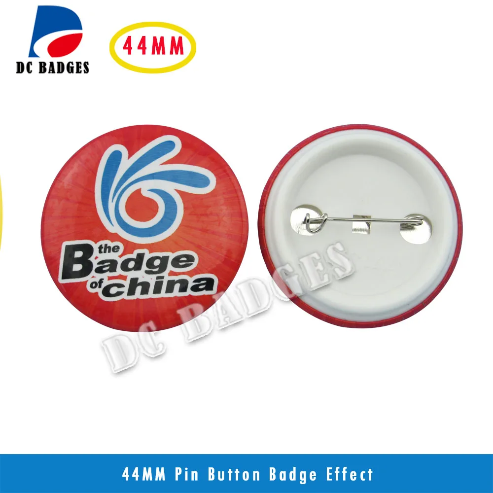 

Good Quality 1-3/4" 44mm 1000sets Plastic Pin Badge Material,Blank button parts,Tin badge components Supplier