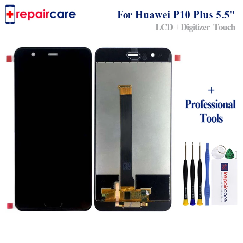 

5.5" Original LCD For Huawei P10 Plus LCD Screen Display Digitizer Assembly With Frame VKY-L09 VKY-L29 For Huawei P10 Plus LCD