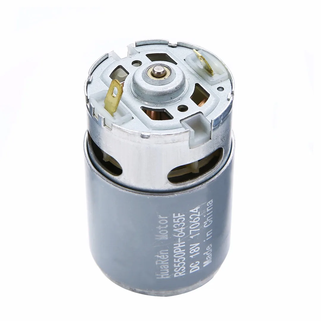 High Quality Metal RS550 Motor 12 Teeth Gear 3mm Shaft Dia. 12V 16.8V 18V For Cordless Drill Motor Electrical Equipment