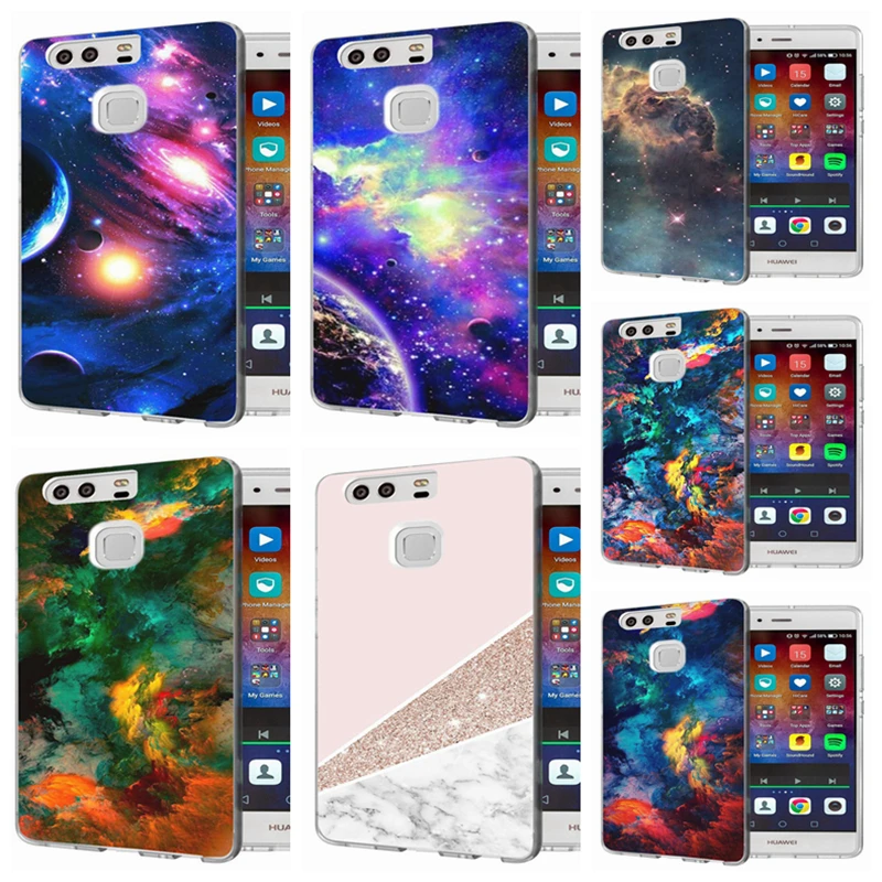TPU Case For Huawei P10 Lite P9Lite P8 2016 2017 Y5 II 2 Y5ii / Y6ii Colorful Soft Cover Back Fundas A178 |