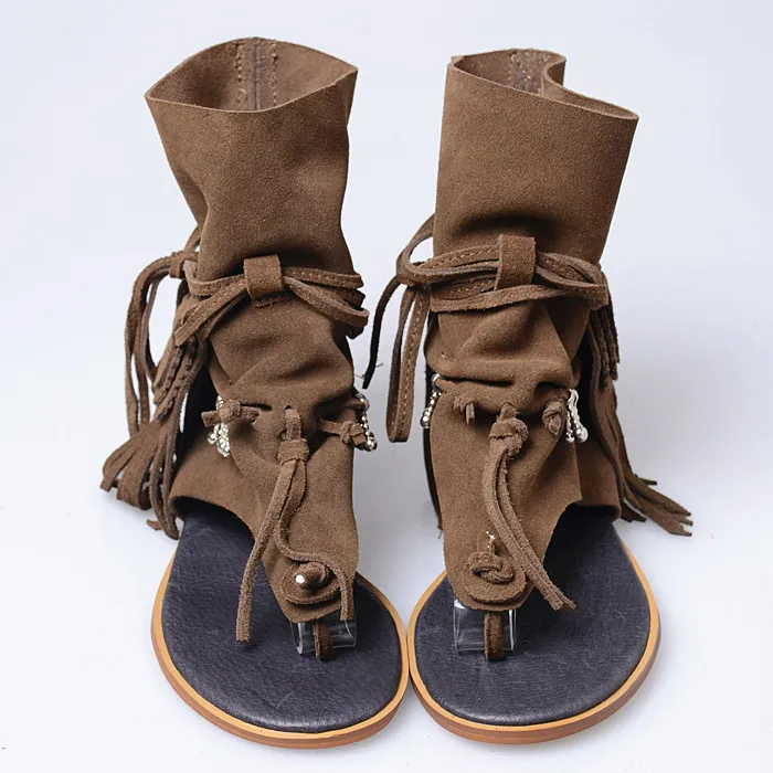 Suede Romano Encaje Borla Retro Con Pic Frente as Pic Mujeres Acogedor Embellecido Gladiador Zapatos As Shoes Estilo Caliente Verano 2018 Hasta Talón wtxaqn