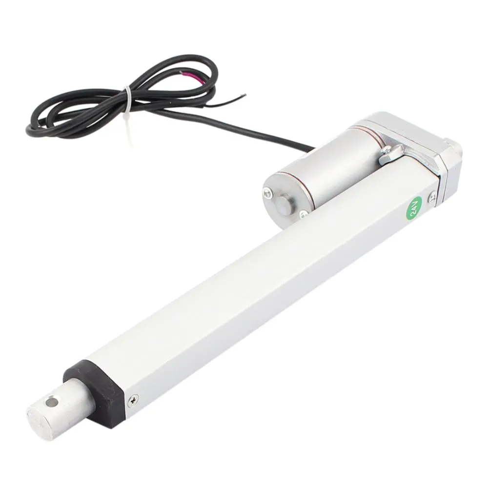 

UXCELL DC 24V 200mm 8" Stroke Electric Linear Actuator Motor Light Duty Rod 165 Lbs Hot Sale